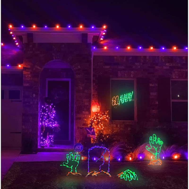 Halloween LED Go Away 29 inches