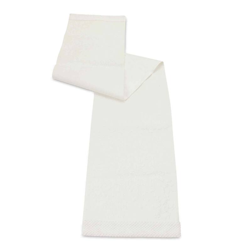 Snowflake Christmas Table Runner - 72" - White