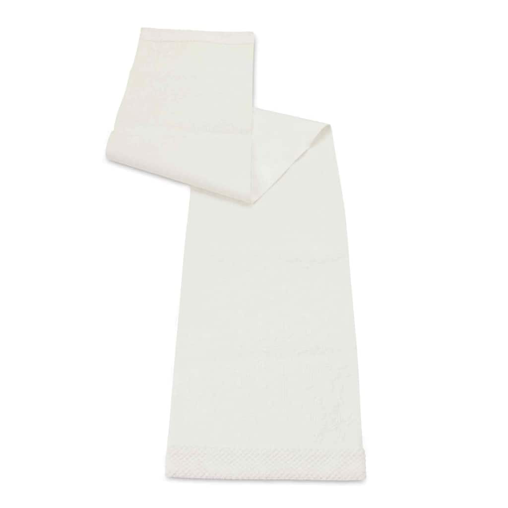Snowflake Christmas Table Runner - 72" - White