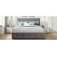 preview thumbnail 5 of 49, Upholstered Platform Bed with Drawers and Trundle, Queen Size, Linen Fabric, for Bedroom