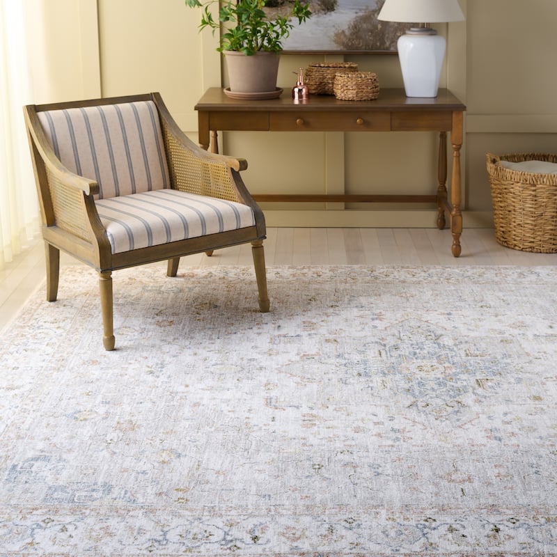 Martha Stewart Rabija Traditional Rug - 9' x 12' - Ivory/Sage