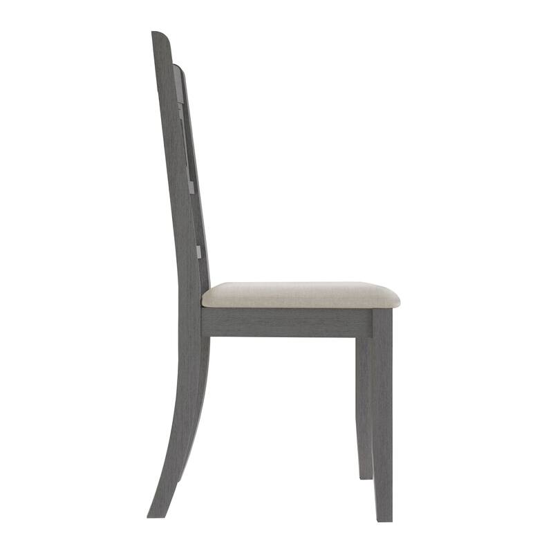 CraftPorch Mid Century Modern 4-Piece Chair and Round Table Dining Set