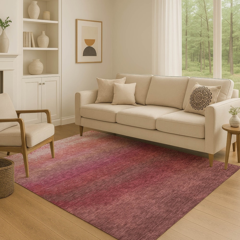 Premium Washable Super Soft Abstract Ombre Mayfield Rug