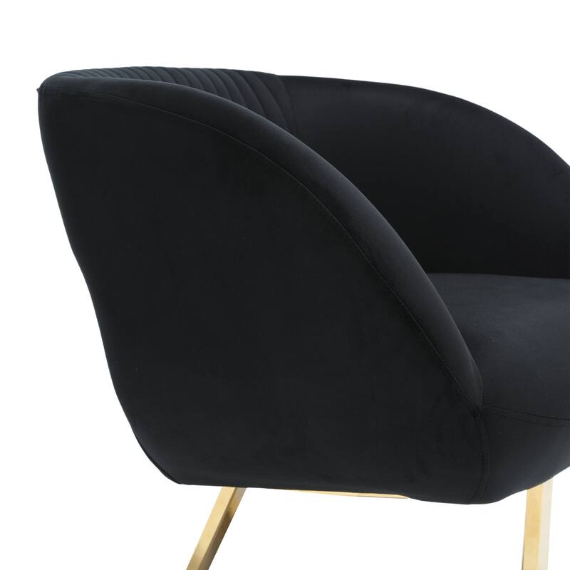 Upholstered Tufted Living Room Chair
