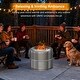 preview thumbnail 5 of 7, 20'' Smokeless Fire Pit Wood Burning Portable Stainless Steel Outdoor Fireplace - 19.68x16.33 inch