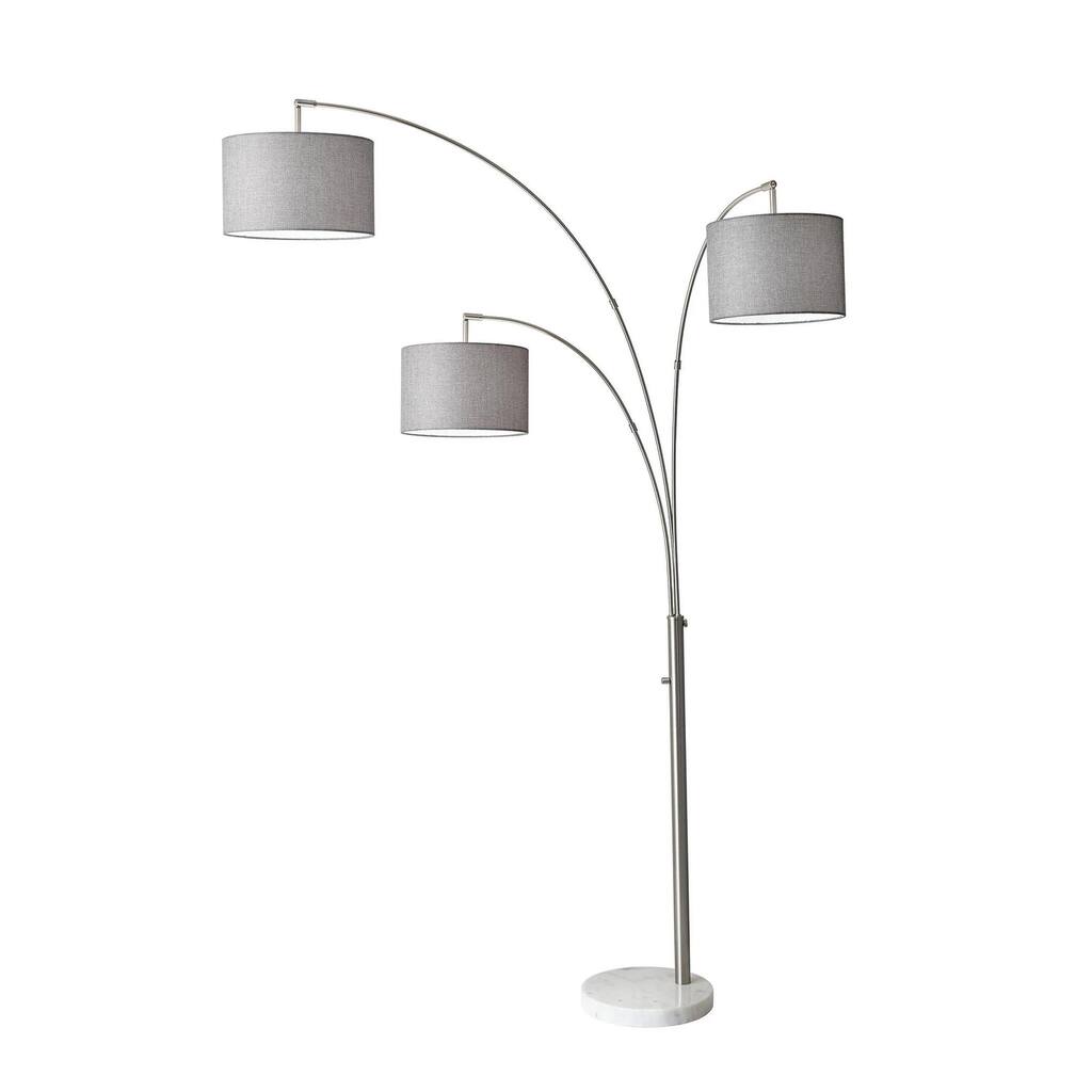 HomeRoots74" White Metal - 35