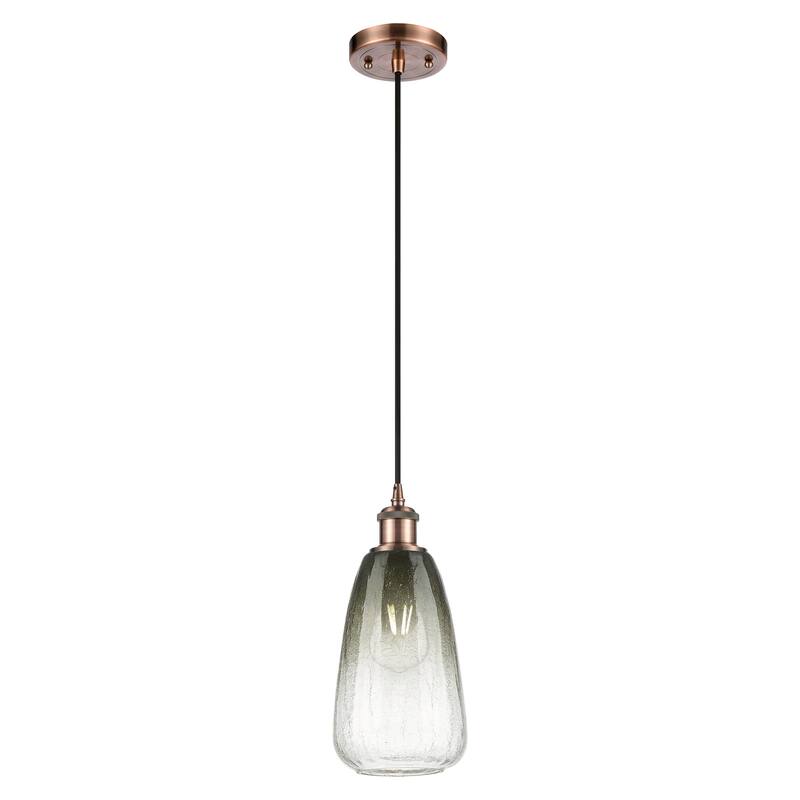 Innovations Lighting Endless Possibilities Ballston - Brookhaven Almond - 1 Light 6" Cord Hung Mini Pendant