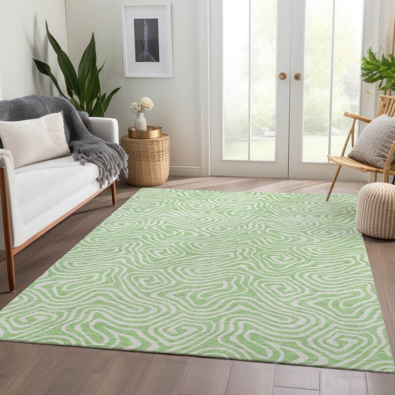 Premium Washable Super Soft Modern Trippy Mayfield Rug