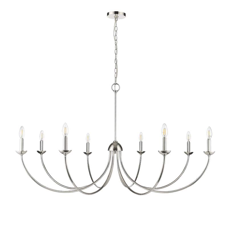 Millennium Lighting Surrey 6 Chandelier Ceiling Light - 6 Lights - Matte Black / Vintage Brass - 6 Lights