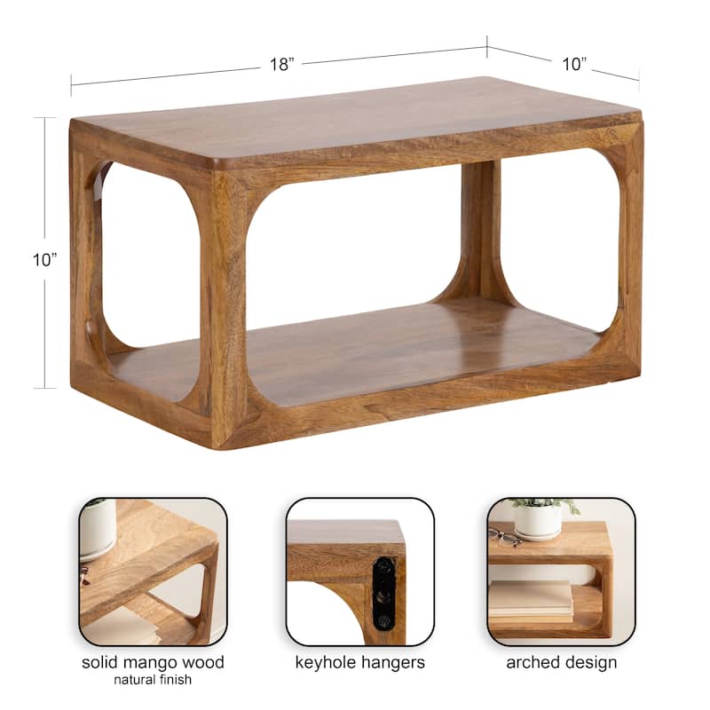 Kate and Laurel Dahl Floating Side Table