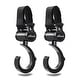 preview thumbnail 1 of 4, Sunveno Stroller Hook 2-Pack Black