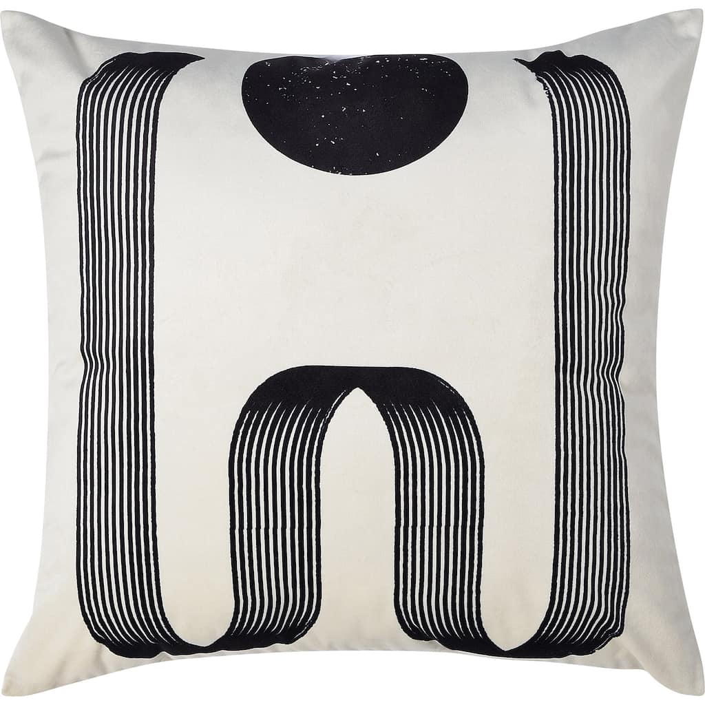 Renwil Yeva 20X20 Indoor Pillow, Black