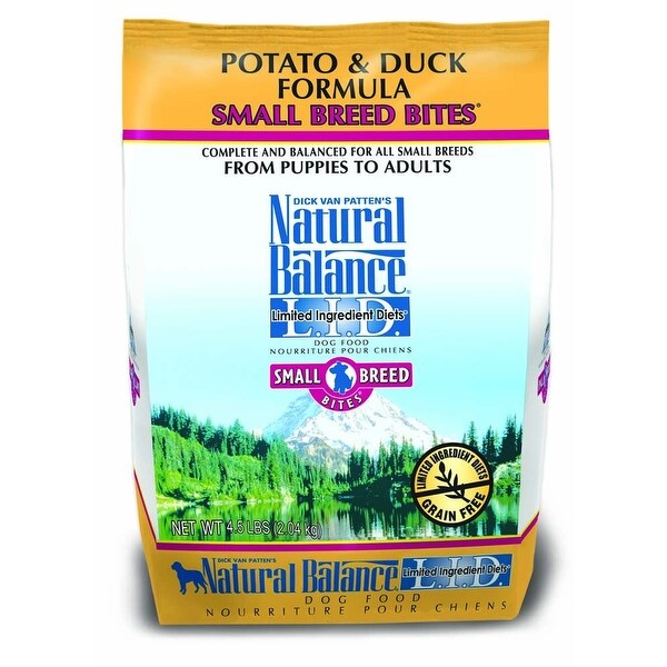 Shop Natural Balance LID Potato & Duck Small Breed Bites ...