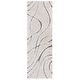 preview thumbnail 189 of 213, SAFAVIEH Florida Shag Sigtraud Abstract Waves 1.2-inch Thick Rug