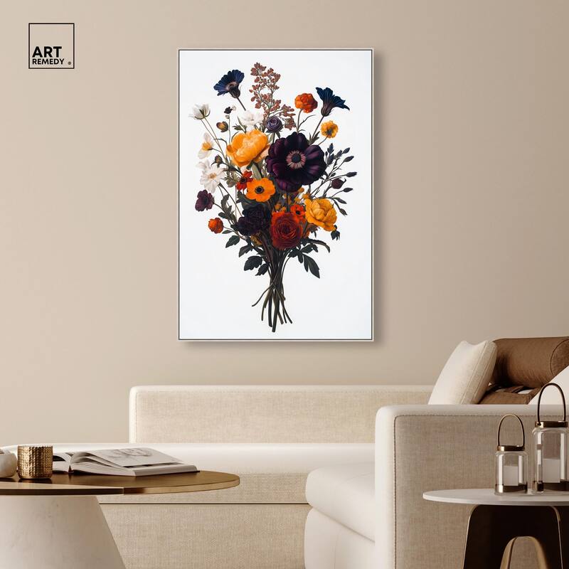 Regal Rose Riot II Canvas by Art Remedy