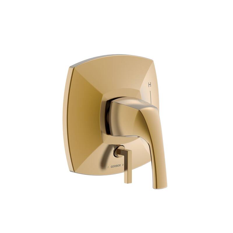 Gerber D500418TC Vaughn 1 Function Valve Trim Only with Double Lever - Brushed Bronze