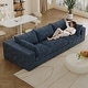 preview thumbnail 146 of 147, Modular Sectional Sofa Corduroy Upholstered Sleeper Sofa Convertible Cloud Accent Couch Deep Seat Chaise Lounge, DIY Combination