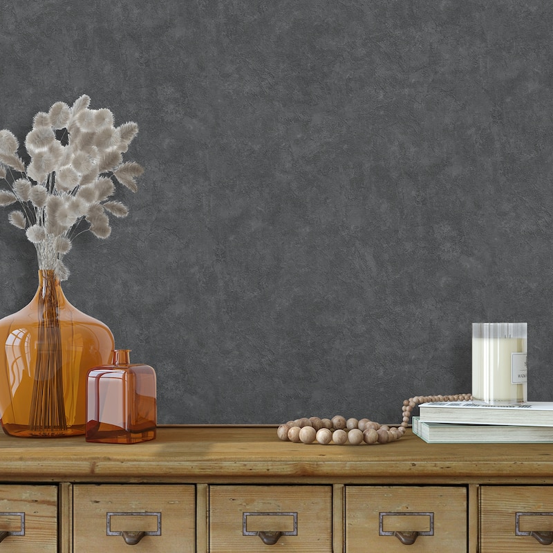 Veer Decor Faux Waxed Texture Wallpaper