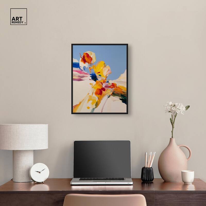 Flippant Bloom II Canvas by Art Remedy