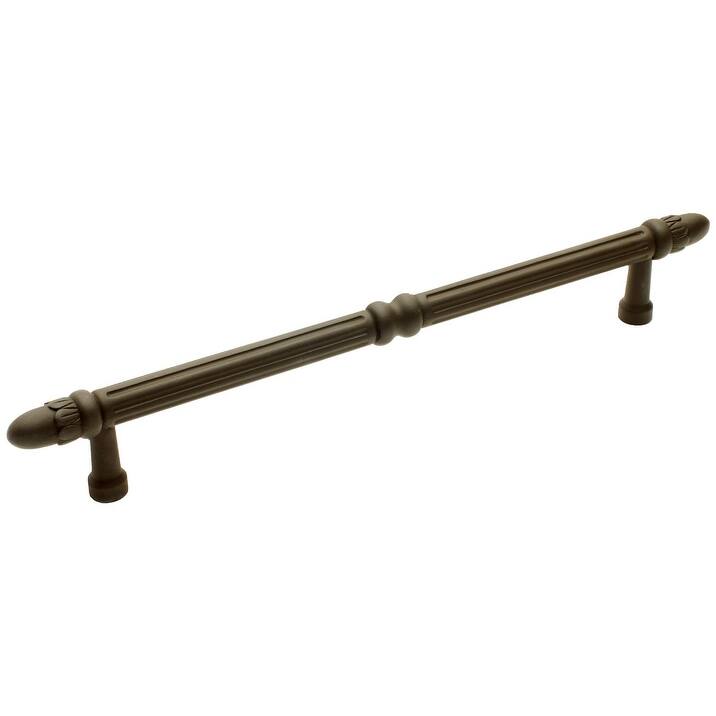 RK International PH 4861 Petal 12" Center to Center Solid Metal - Oil Rubbed Bronze