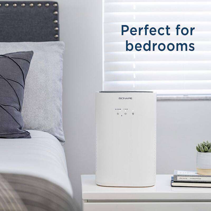Bionaire 360 True HEPA 3 Stage Filter Air Purifier with Nightlight On Sale Bed Bath & Beyond