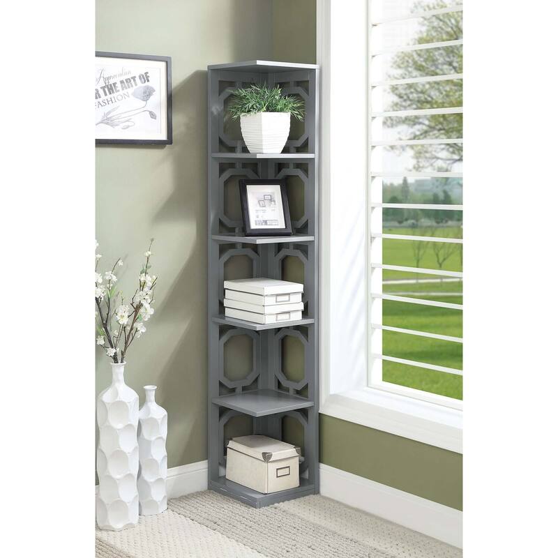 Bookcase - Spacious Shelving Unit for Books & Decor - Durable Engineered Wood Living Room Display