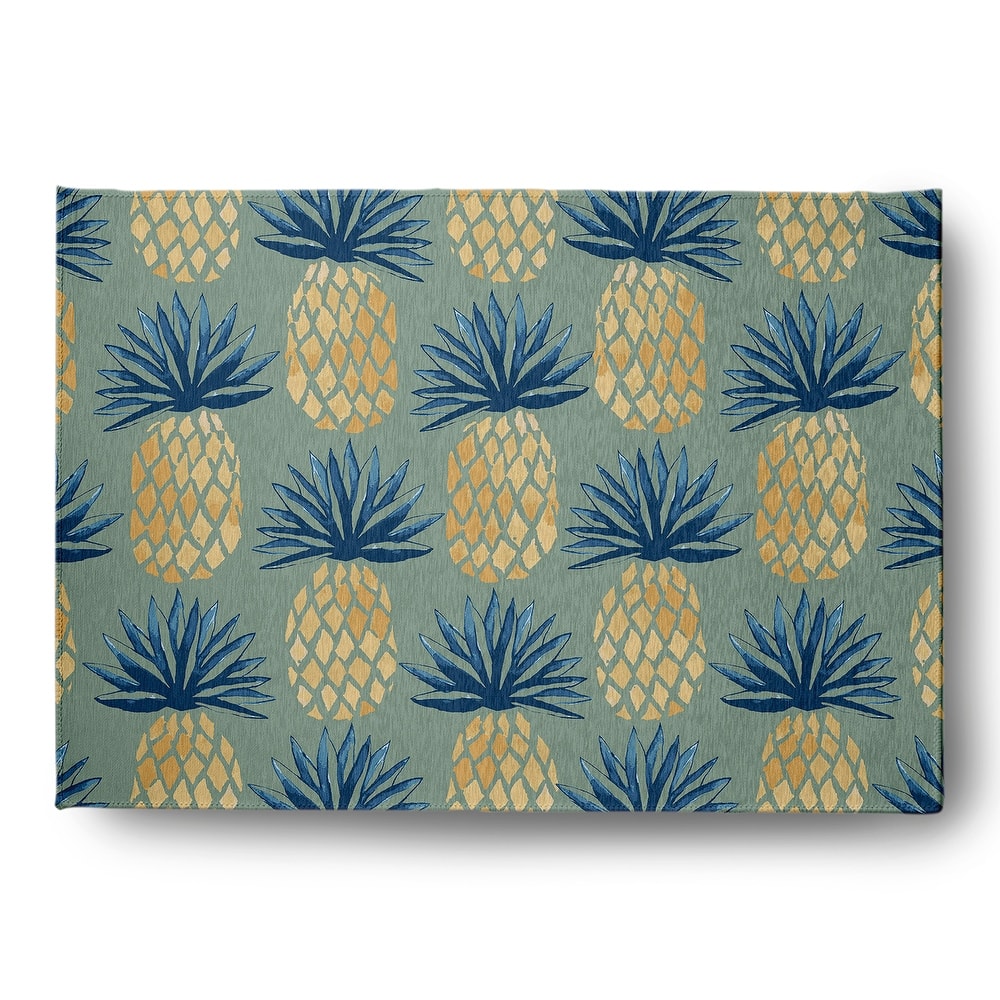 Pineapple Stripes Indoor/Outdoor Rug