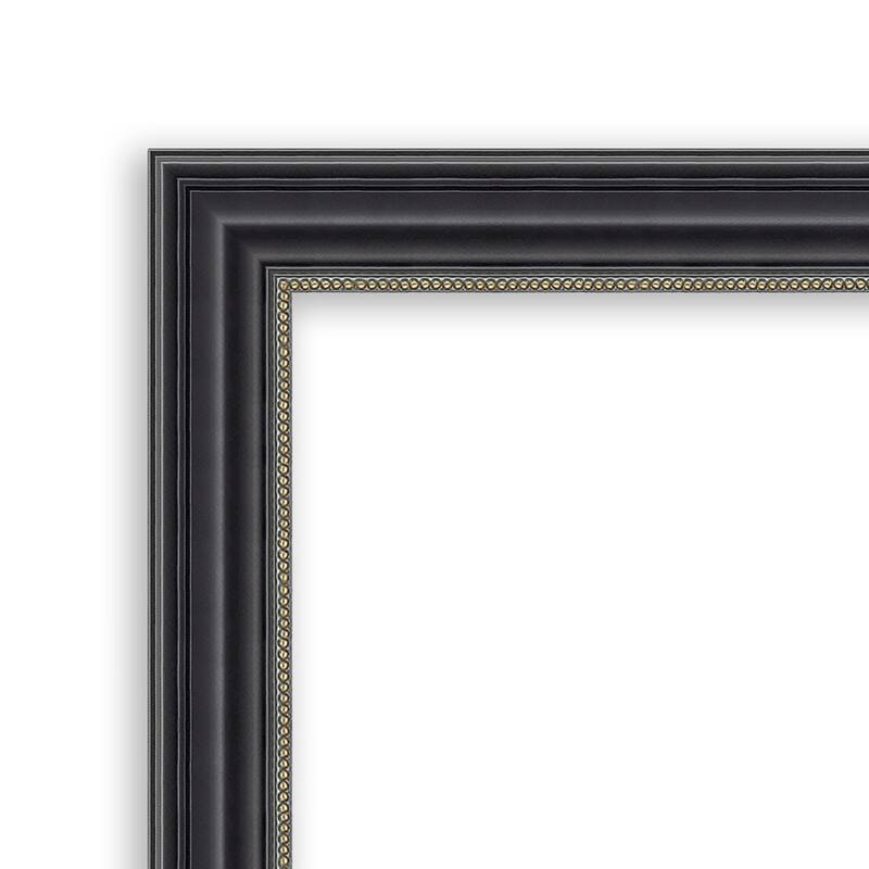 Amanti Art Stylish Black Framed Magnetic Board