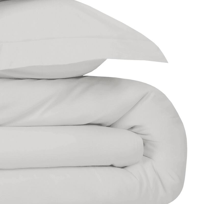 Farm to Home Dreamy Cotton Duvet Set with Button Closure, 2-Piece