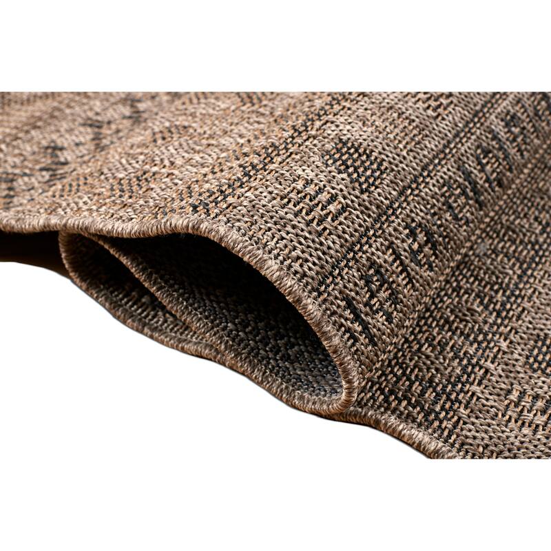 Terra by Obeetee Sol Stripe Natural Rug