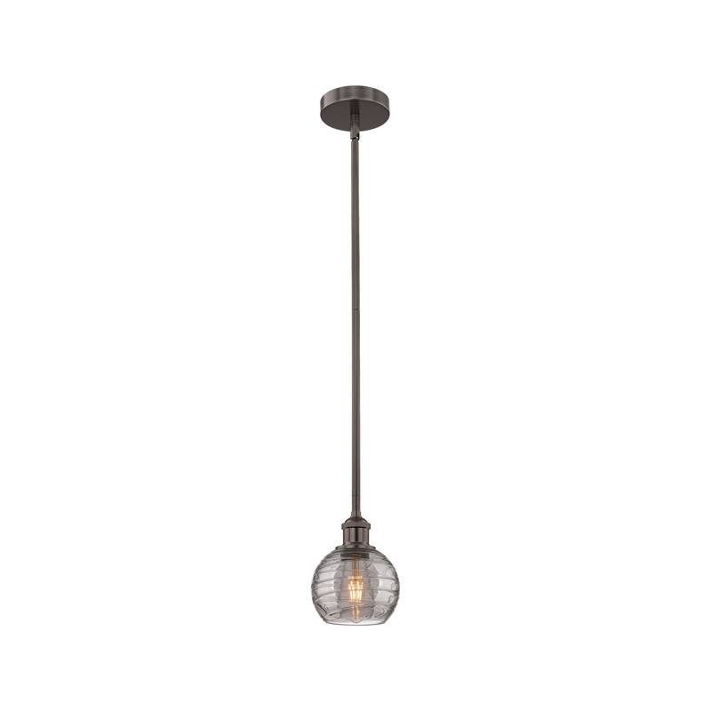 Innovations Lighting 616-1S 8 6 Athens Deco Swirl Pendant Athens Deco