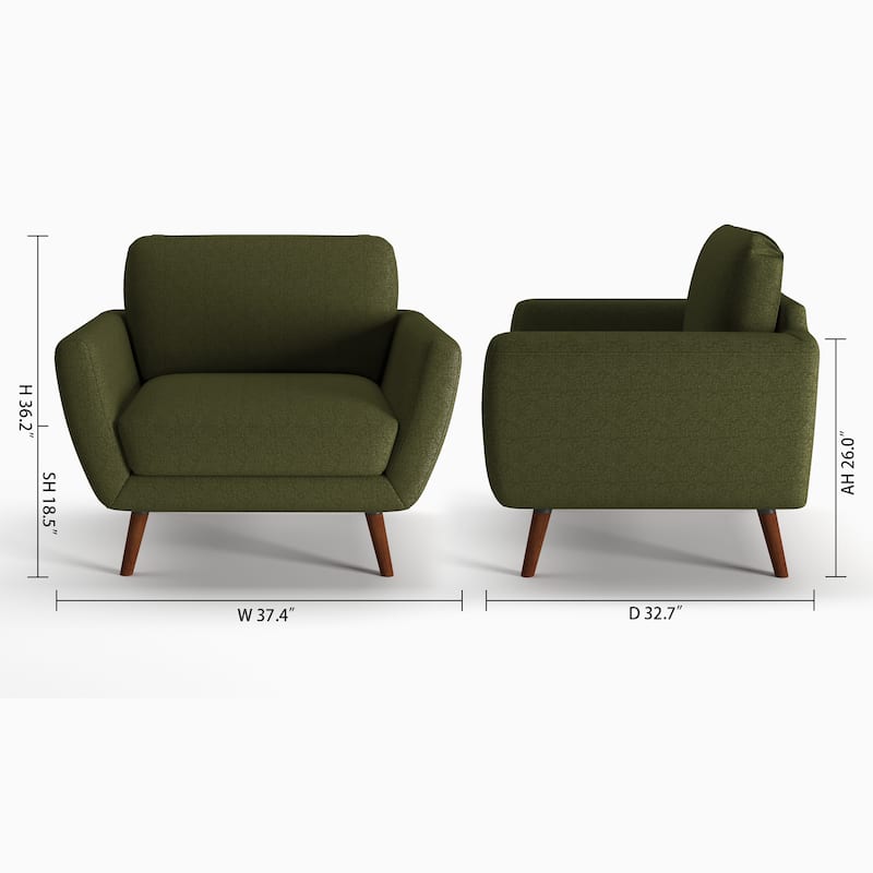 Artdeco Home - Carson Carrington Maglo Upholstered Loveseat