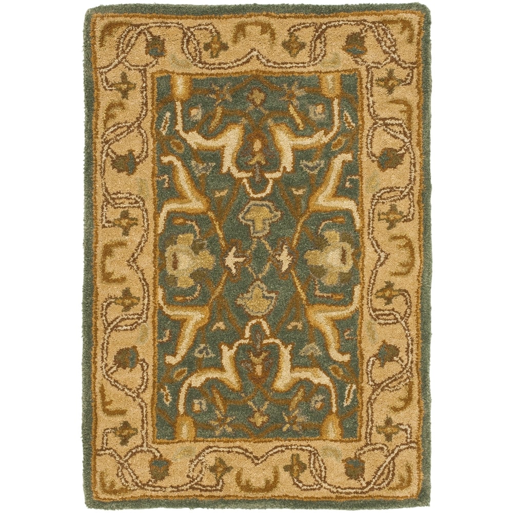 SAFAVIEH Handmade Heritage Folklore Traditional Oriental Wool Rug