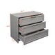preview thumbnail 49 of 58, Twin Low Loft Bed with Slide, Drawers & Guardrails - Solid Wood