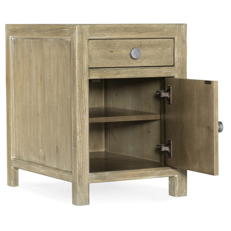 Hooker Furniture Surfrider 18" Wide Coastal Casual Chairside Chest End