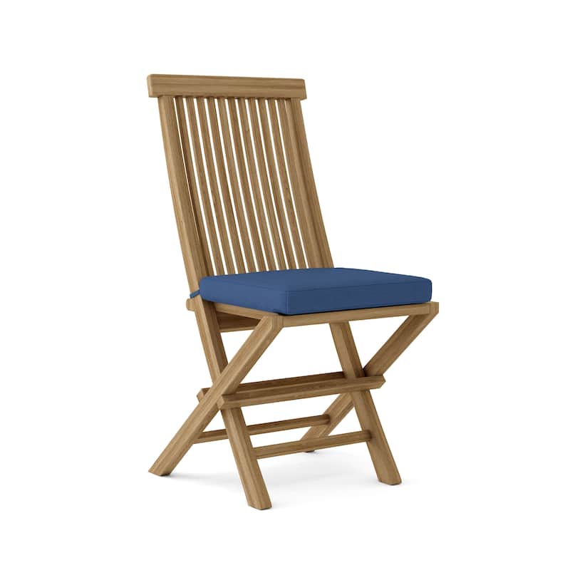 Classic Teak Outdoor Dining Chair - Foldable (Set of 2)