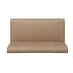 preview thumbnail 15 of 31, Allard Upholstered/Faux Leather Modern Farmhouse Nook Bench