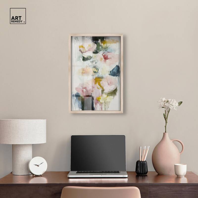 Dripping Colors I Shadowbox by Art Remedy