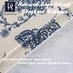 preview thumbnail 14 of 12, DriftAway Freda Jacobean Floral Window Curtain Valance Rod Pocket 2 Layers - 52" width x 14 " length