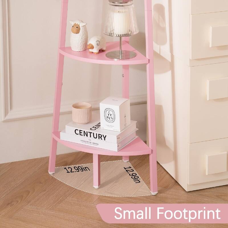 Corner Shelf - 17.4"D x 13W x 53.74"H