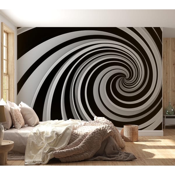 black and white bedroom wallpaper