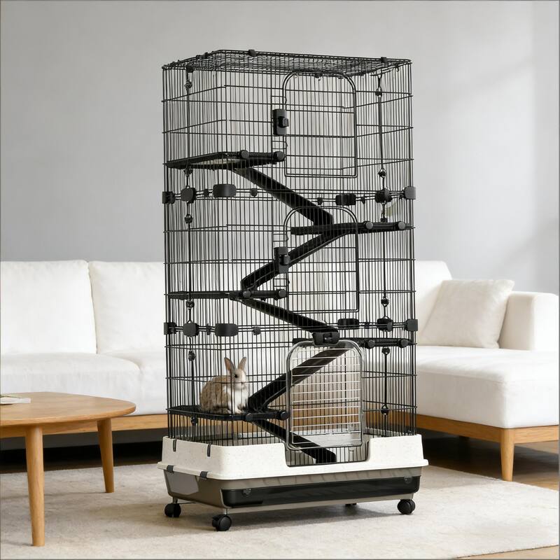 Small Animal Rabbit Cage,Spacious Pet House