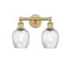 Option Brushed Brass / Clear Spiral Fluted