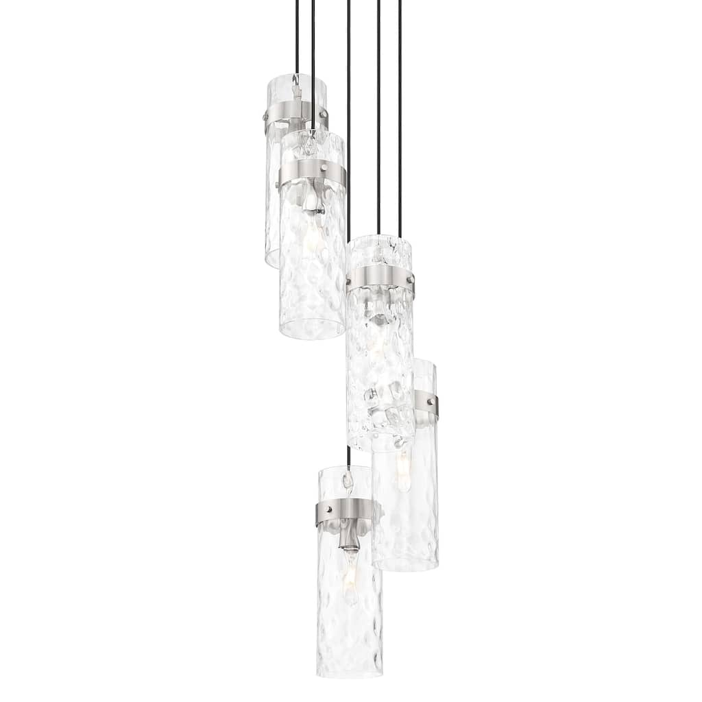 Z-Lite 7002P5-5R Fontaine 5 Light 15" Wide Chandelier