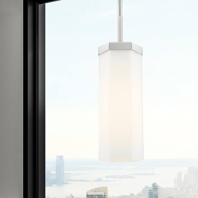 Innovations Lighting 463-1S-G463-12WH Blakeley 5" Wide Mini Pendant