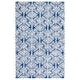preview thumbnail 91 of 104, SAFAVIEH Handmade Blossom Mahalia Modern Floral Wool Rug 2' x 3' - Navy/Ivory