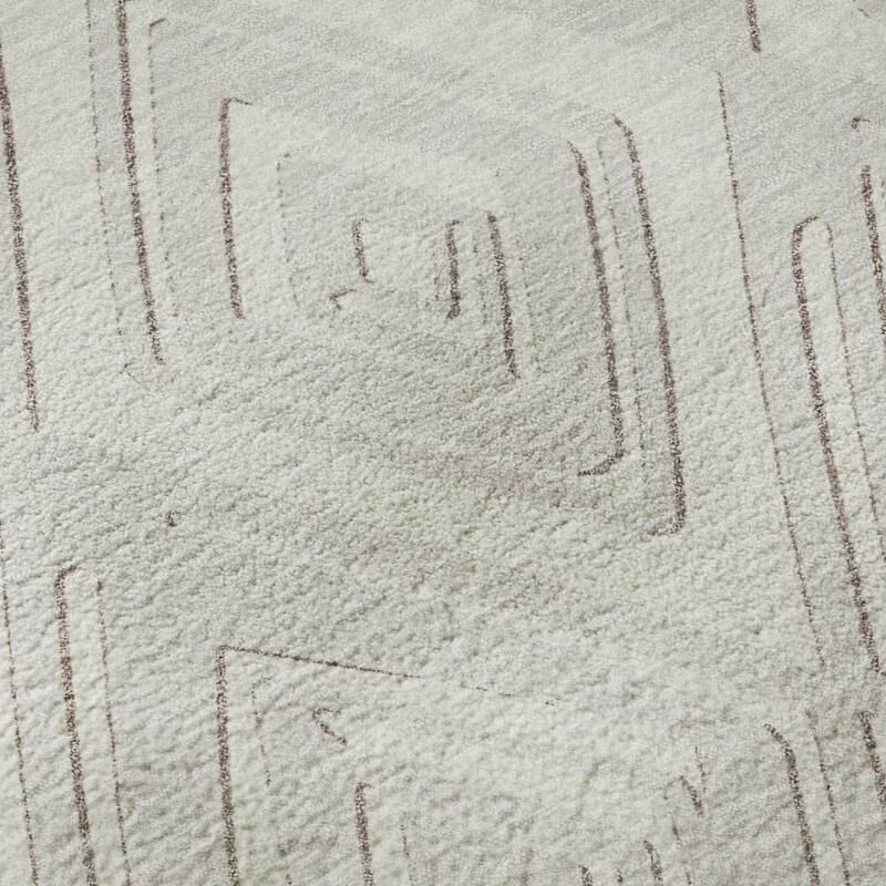 Premium Washable Super Soft Diamond Cascade Mayfield Rug