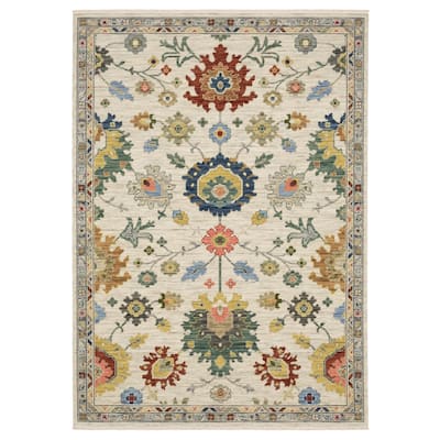 Style Haven Lawson Vintage Oriental Area Rug