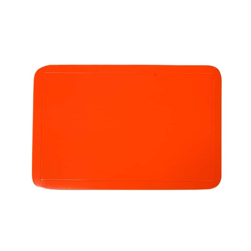 Plastic Placemat (Orange) Set of 12 On Sale Bed Bath & Beyond