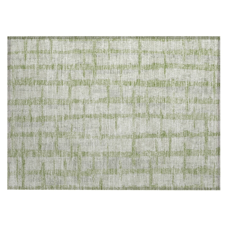 Machine Washable Indoor/ Outdoor Chantille Contemporary Rug